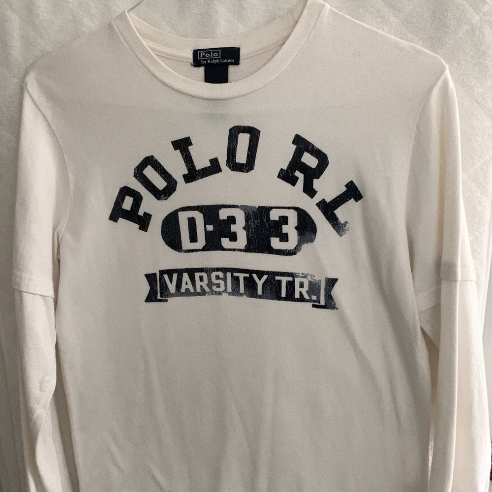 Polo by Ralph Lauren. Boy's sweatshirt with logo on front L 14-16